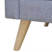Sofa 3-seater Fabric Light Grey Xaxxok