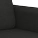 Sofa Chair Black 60 Cm Fabric Tpkall