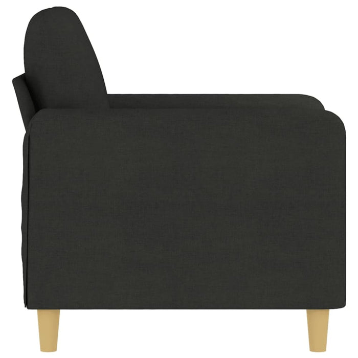Sofa Chair Black 60 Cm Fabric Tpkall