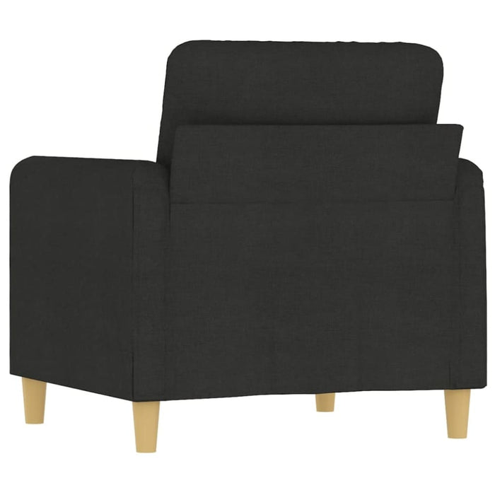 Sofa Chair Black 60 Cm Fabric Tpkall