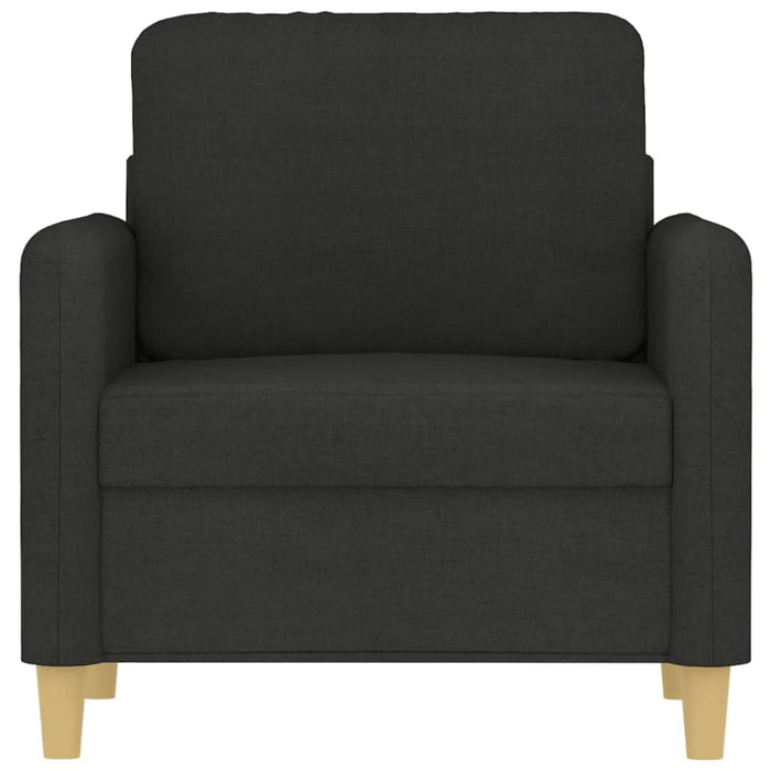 Sofa Chair Black 60 Cm Fabric Tpkall