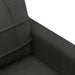 Sofa Chair Black 60 Cm Fabric Tpkbik