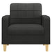 Sofa Chair Black 60 Cm Fabric Tpkbik