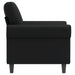 Sofa Chair Black 60 Cm Faux Leather Tpkaka