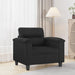 Sofa Chair Black 60 Cm Faux Leather Tpkpit