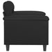 Sofa Chair Black 60 Cm Faux Leather Tpkpit