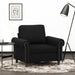 Sofa Chair Black 60 Cm Velvet Tpkpoa