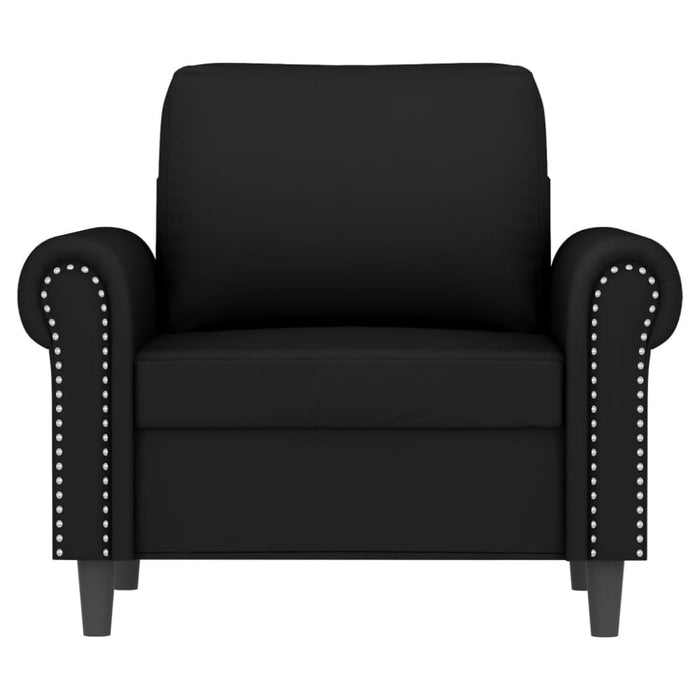 Sofa Chair Black 60 Cm Velvet Tpkpoa