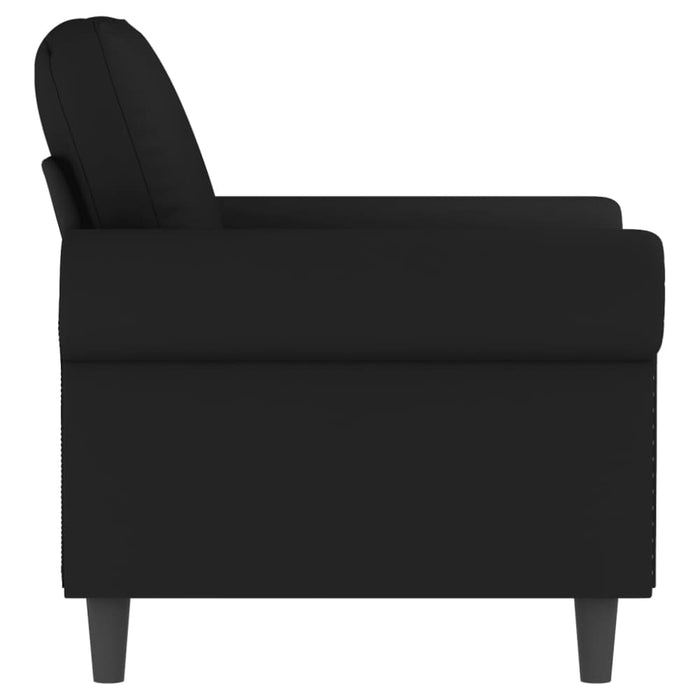 Sofa Chair Black 60 Cm Velvet Tpkpoa