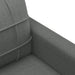 Sofa Chair Dark Grey 60 Cm Fabric Tpkbil