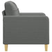 Sofa Chair Dark Grey 60 Cm Fabric Tpkbil