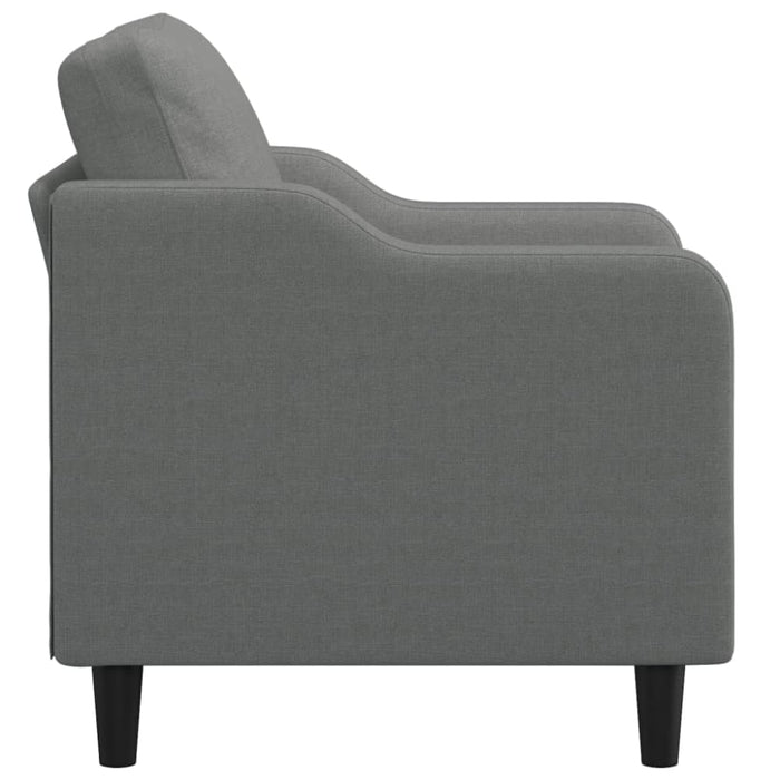 Sofa Chair Dark Grey 60 Cm Fabric Tpktaa