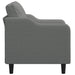 Sofa Chair Dark Grey 60 Cm Fabric Tpktaa