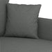 Sofa Chair Dark Grey 60 Cm Fabric Tpkxpx