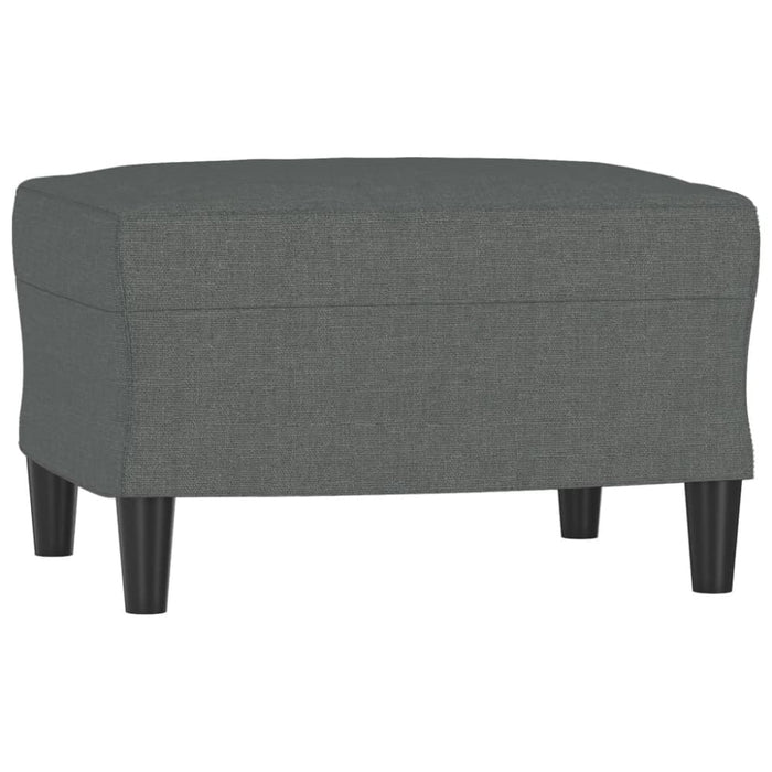 Sofa Chair With Footstool Dark Grey 60 Cm Fabric Txbooxn