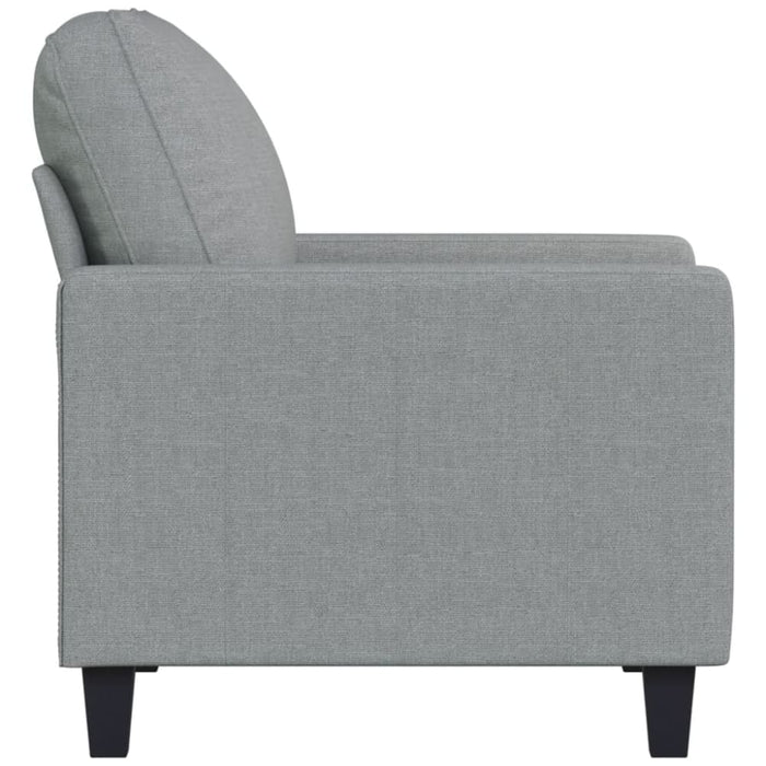 Sofa Chair Light Grey 60 Cm Fabric Tpkoai