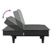 Sofa Bed Dark Grey Fabric Tpokoa