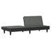 Sofa Bed Dark Grey Fabric Tpokoa