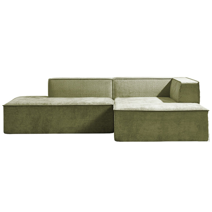 Vani 3 Seater Modular Sofa Set - Green