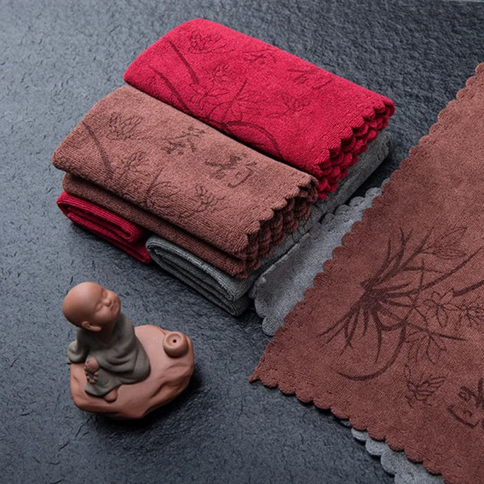 Soft Absorbent Tea Towel Set for Seamless Cleaning