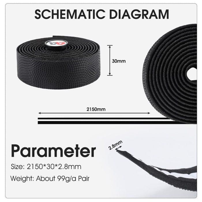 Soft Anti-slip Handlebar Tape for Bicycle