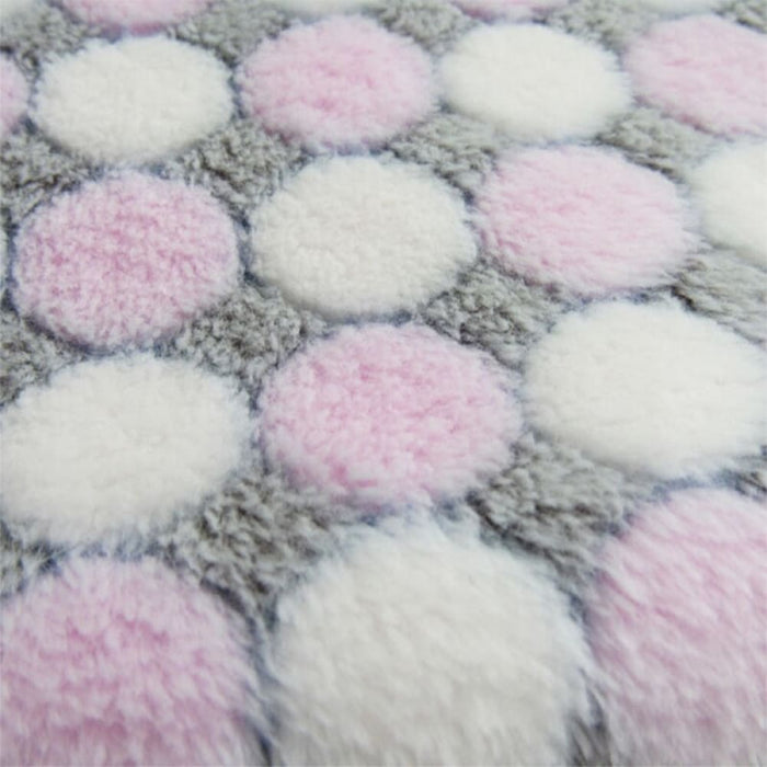 Soft Coral Fleece Pet Blanket