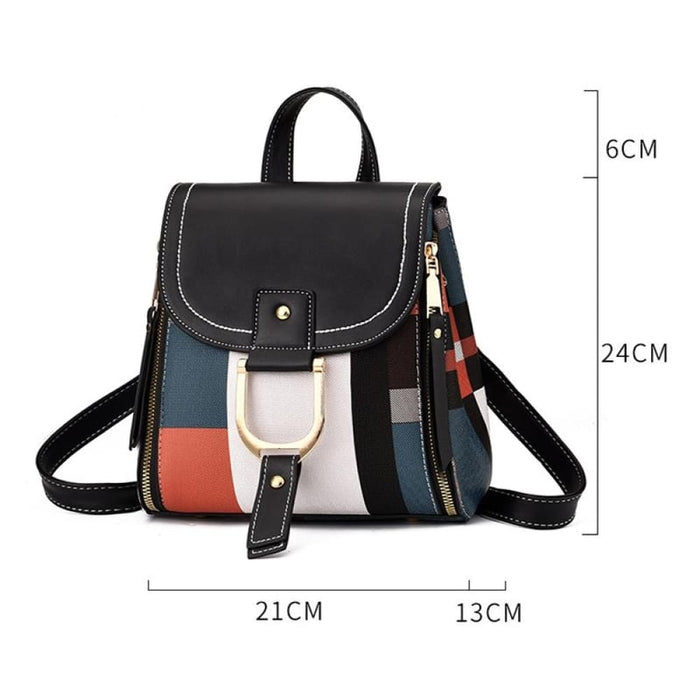 Soft Leather Ladies Backpack Tfz 959 Pu