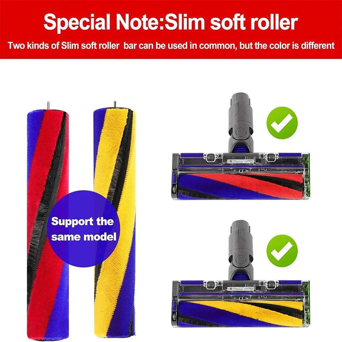 Soft Roller Replacement for Dyson V12 / V15 / V8 / V10