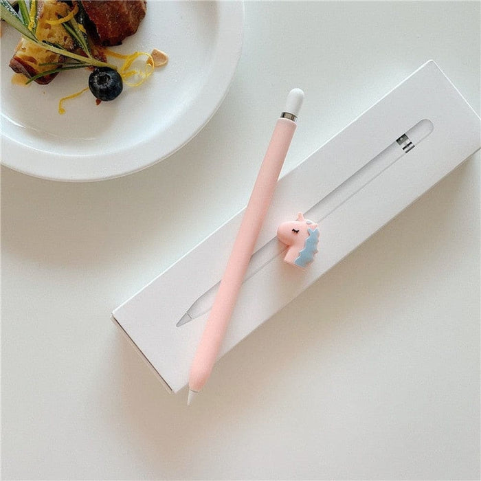 Soft Silicone Anti-fall Tablet Touch Pen Case for Apple