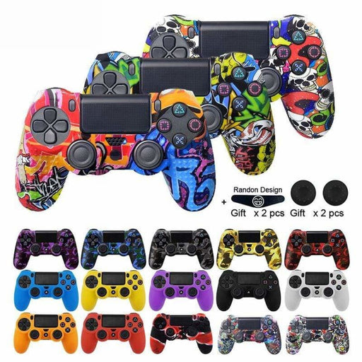 Soft Silicone Gel Rubber Case Cover For Sony Playstation 4