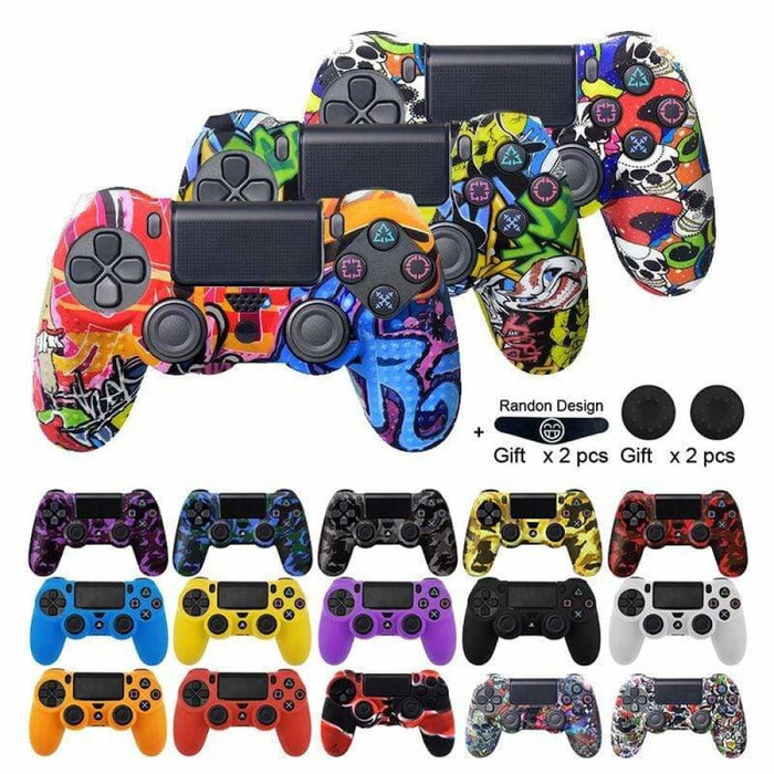 Soft Silicone Gel Rubber Case Cover for Sony Playstation 4
