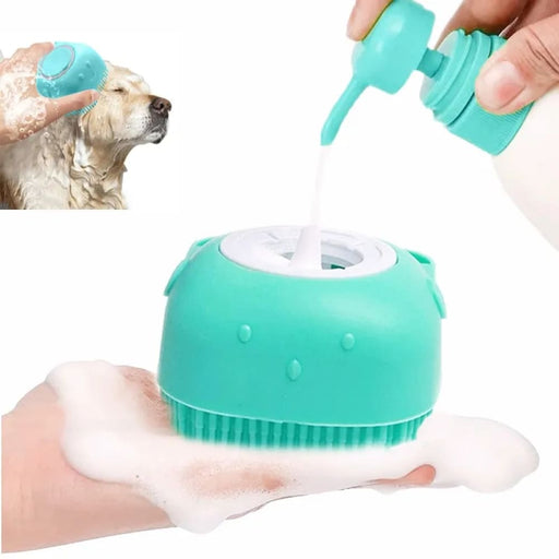 Soft Silicone Shower Gel Bathing Brush For Dog Cat