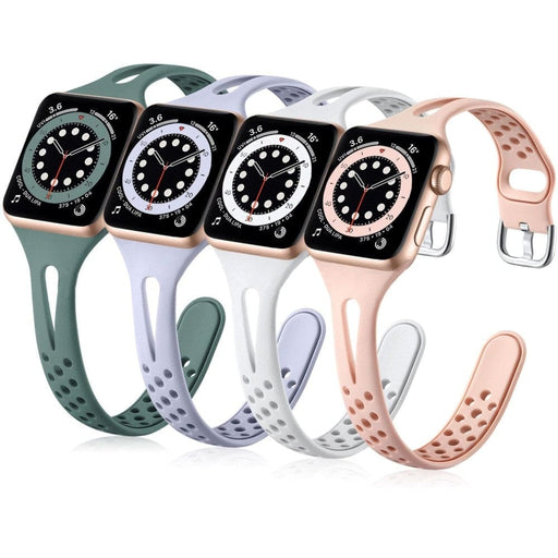 Soft Silicone Strap Bracelet Correa Band For Apple Watch