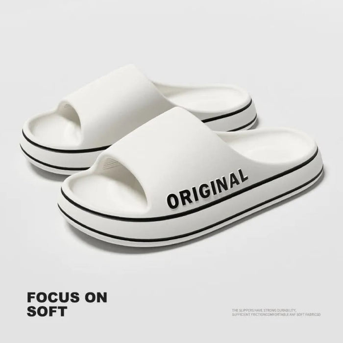 Soft Eva Slides Brand Casual Beach Slippers for Men Women