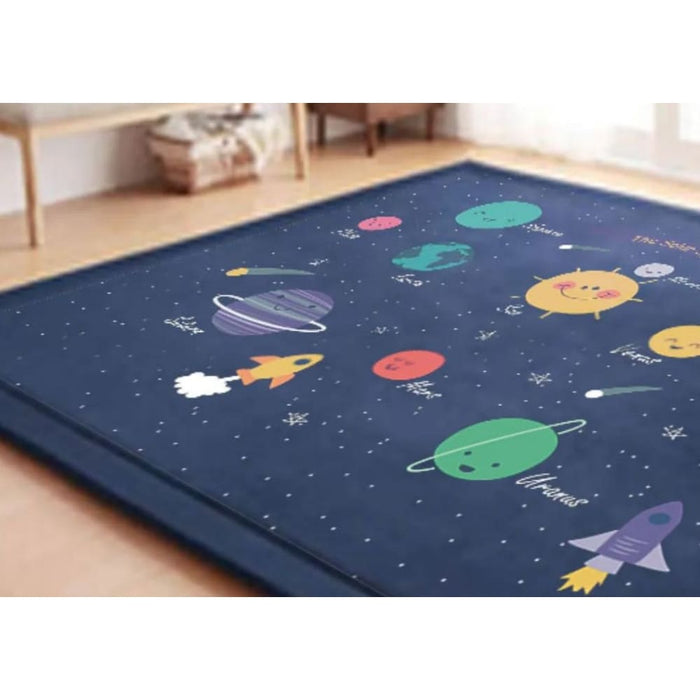 Soft Touch Ultra Plush Memory Foam Kids Star Galaxy Mat 150