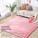 Soft Touch Ultra Plush Memory Foam Tatami Blush Pink Mat