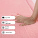 Soft Touch Ultra Plush Memory Foam Tatami Blush Pink Mat