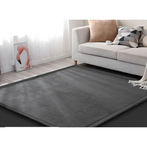 Soft Touch Ultra Plush Memory Foam Tatami Stone Grey Mat
