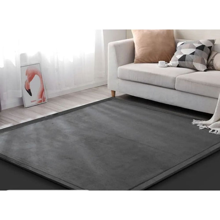 Soft Touch Ultra Plush Memory Foam Tatami Stone Grey Mat