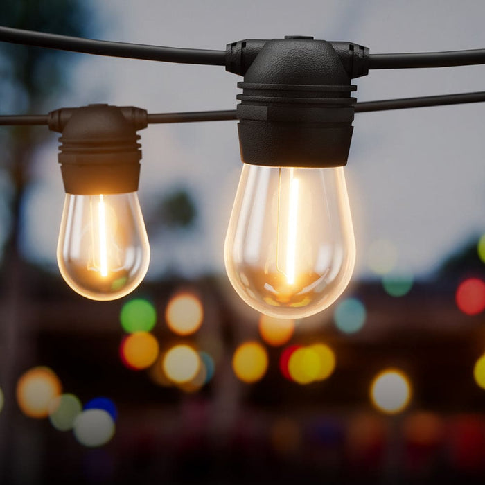 50m Solar Festoon Lights Outdoor Led Fairy String Light