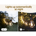 17m Solar Festoon Lights Led String Light Outdoor Christmas