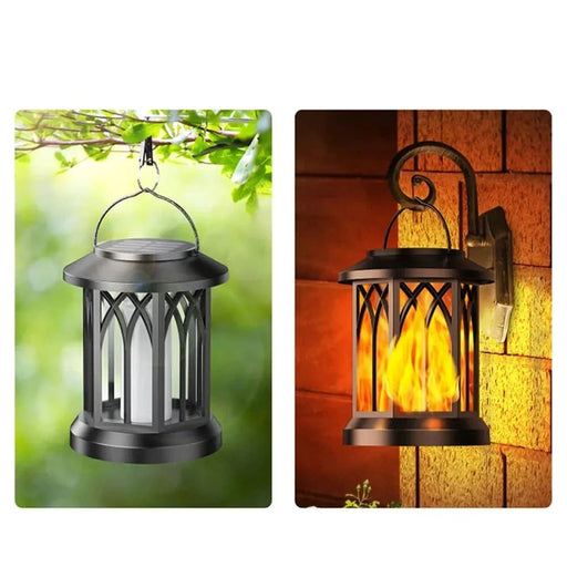 Solar Flame Lamp With Clip