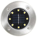 Solar Ground Lights 8 Pcs Led Warm White Aaaoi