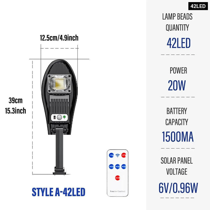 Solar Motion Sensor Wall Light