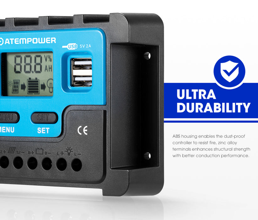 20A Solar Charge Controller 12V 24V