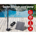 Solar Pond Pump Submersible Powered Garden Pool Water