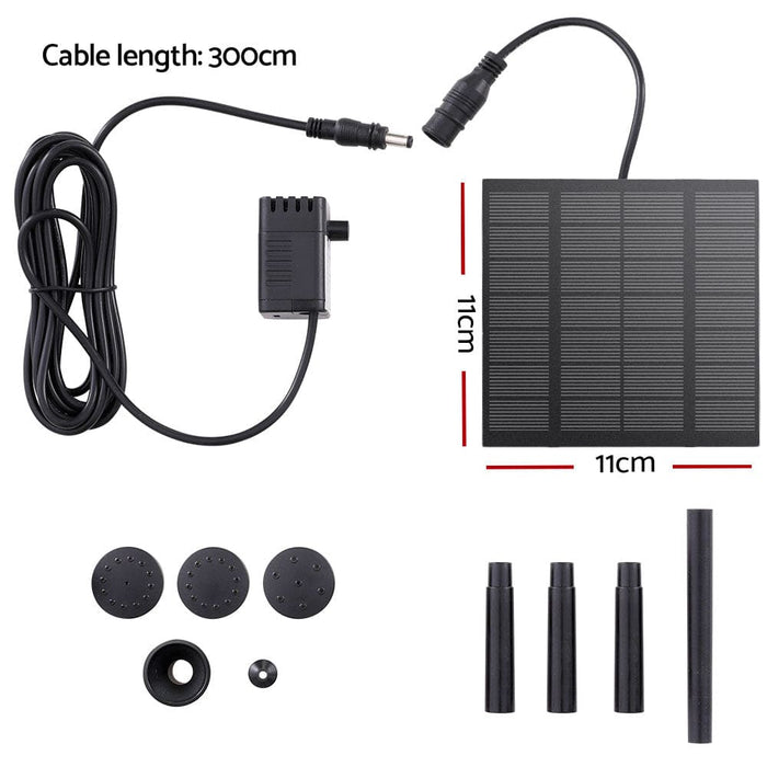 Solar Pond Pump Submersible Powered Garden Pool Water