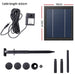 Solar Pond Pump Submersible Powered Garden Pool Water