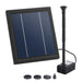 Solar Pond Pump Submersible Powered Garden Pool Water