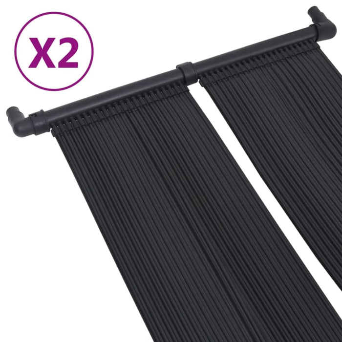 Solar Pool Heater Panel 2 Pcs 80x310 Cm Tbikllo